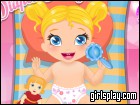 Baby Polly Diaper Change