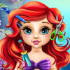 play Baby Ariel Real Haircuts