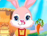 play Fluffy Bunny Dress Up
