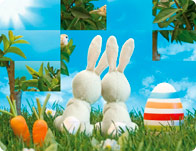 play Easter Bunny Puzzle