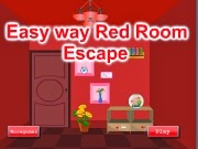 play Easy Way Red Room Escape