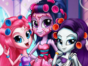 play Canterlot Girls Real Makeover