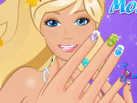 play Barbie Like Monster Nails