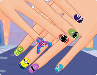 Barbie Like Monster Nails