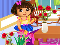 play Dora Loves Flowers