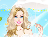 play Barbie Princess Bride Dress Up