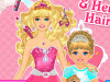 play Princess And Baby Hairstyle