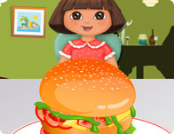 play Dora Mcdonald'S Hamburger