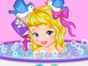 play Baby Cinderella Shower Kissing