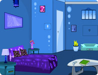 play Escape Blue Bedroom