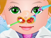 play Baby Juliet Nose Doctor