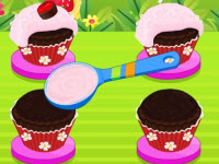 play Chocolate Cherry Cupcakes