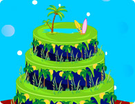 play Aloha Cake Decor