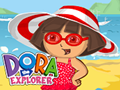 play Dora Beach Dress Up