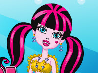 play Mermaid Draculaura Dressup