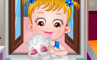 play Baby Hazel Pet Party