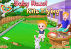 Baby Hazel Kite Flying