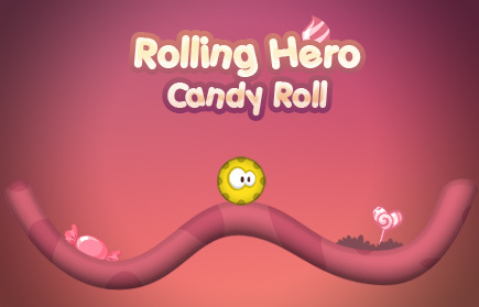 play Rolling Hero : Candy Roll