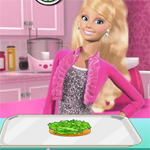 play Barbie Hamburger Shop