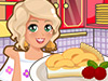 play Mia Cooking Peach Flan