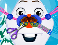 play Olaf Nose Doctor