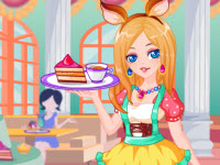 play Cupcake Shop Maid Dressup