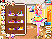 play Cupcake Shop Maid Dressup