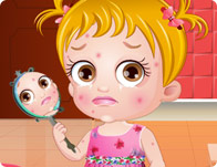 play Baby Hazel Skin Trouble