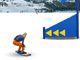 play Snowboard Slalom