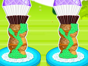 Tangled Tower Cupcake Kissing