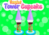 Tangled Tower Cupcake