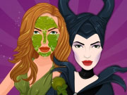 play Angelina Maleficent Makeover