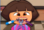 play Funny Dora Dentist