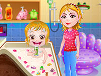 play Baby Hazel Royal Bath