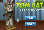 play Tom Cat Clean Room
