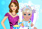 play Elsa Babysitter