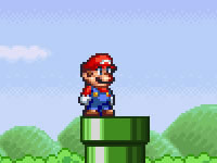 play  Super Mario Bros - Star Scramble