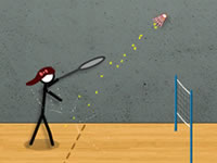 play Stick Figure Badminton 2