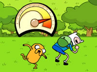 play Adventure Time - Jumping Finn