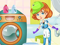 play Clumsy Mechanic Laundry