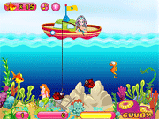 play Barbie Fishing: Mermaid Sea