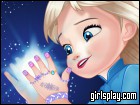 play Baby Elsa Great Manicure