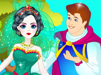 play Snow White Wedding Dressup