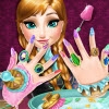 Disney Frozen Anna Nails Spa