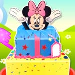 play Minnie Mouse Surprise Cake