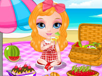 Baby Barbie Picnic Day