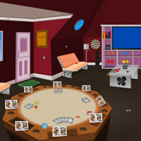 play Poker House Escape