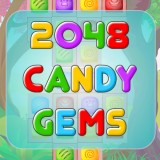 play 2048 Candy Gems