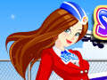Stewardess Brittany Dressup