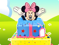 play Minnie Mouse Surprise Cake